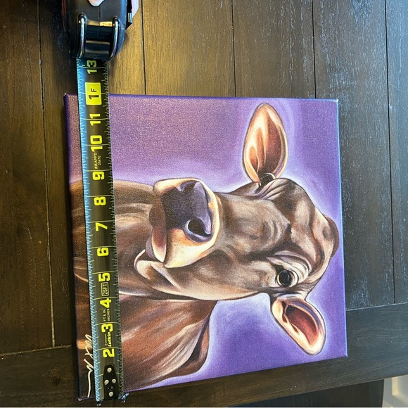 steel cow Other - Steel Cow Painting - “Stella”